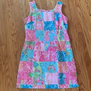 Lilly Pulitzer Krista Shift - Lilly Pulitzer White  label- size 10